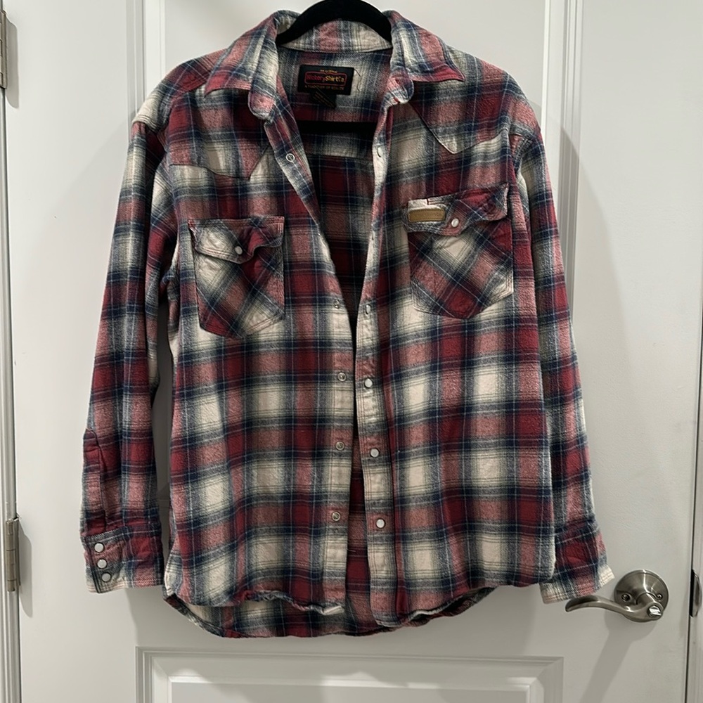 Red plaid flannel